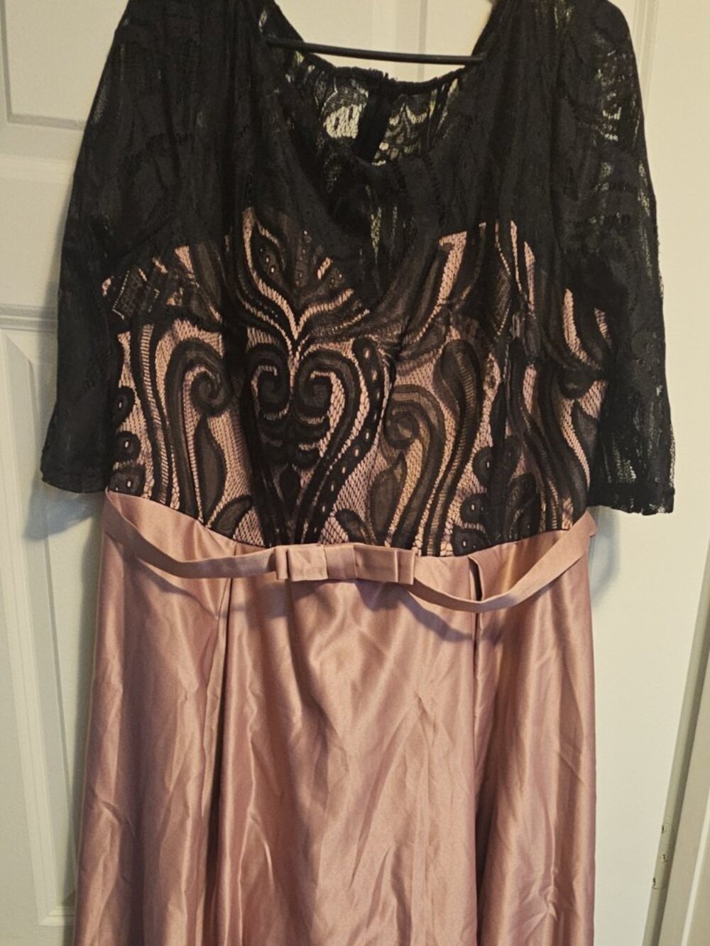 Women's plus size evening gown